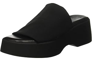 Minshluu Womens Wedge SIides Sandals Platform Open Toe Slip On Elastic Band Wedges Shoes