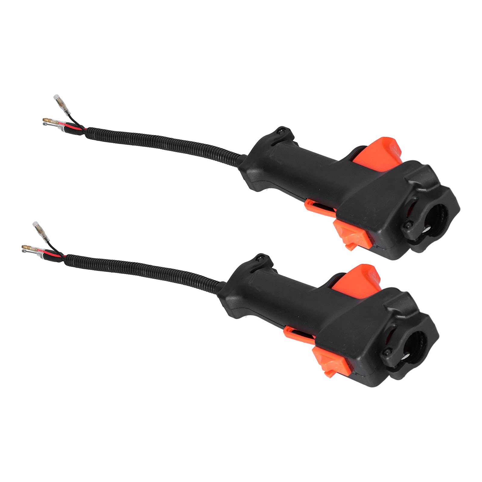 2Pcs Throttle Trigger Strimmer, Bar Sets Handle Switch Throttle Trigger Throttle Trigger Strimmer Brush Cutter Handle Switch for FS75 FS80 FS85 Trimmer Machine