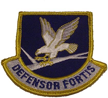USAF Security Police DEFENSOR FORTIS Shield Patch - Color - Veteran Owned Business