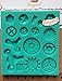 Anyana mini Steam Punk Silicone Cake decorating Mold Cogs Gear Screw Fondant chocolate mould Cupcake Cooking Tool icing baking vintage