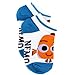 Finding Dory Nemo Boys 5 pack Socks (4-6 Toddler (Shoe: 7-10), Nemo Dory Hank)