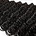 Deep Wave Bundles with Closure (24 26 28+20) Grade 8A Human Hair Bundles With Closure Free Part Deep Wave Bundles of Brazilian Hair Unprocessed Human Hair Bundles Laritaiya hair