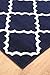 Furnish my Place Contemporary Trellis Modern Geometric Area Rug 635, Blue