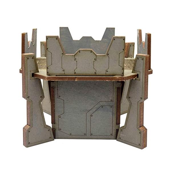 War World Gaming Industry of War Feuerstellung Turm - 28mm Sci-Fi Wargaming Tabletop Spiele Gelände Modellbau Modell… – Bild 8