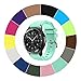 Midenso Bands for Gear S3 Frontier/Classic/Moto 360 2nd Gen 46mm Watch Silicone Bracelet, Sports Silicone Band Strap Replacement Wristband for Samsung Gear S3 Frontier / S3 Classic (Teal)