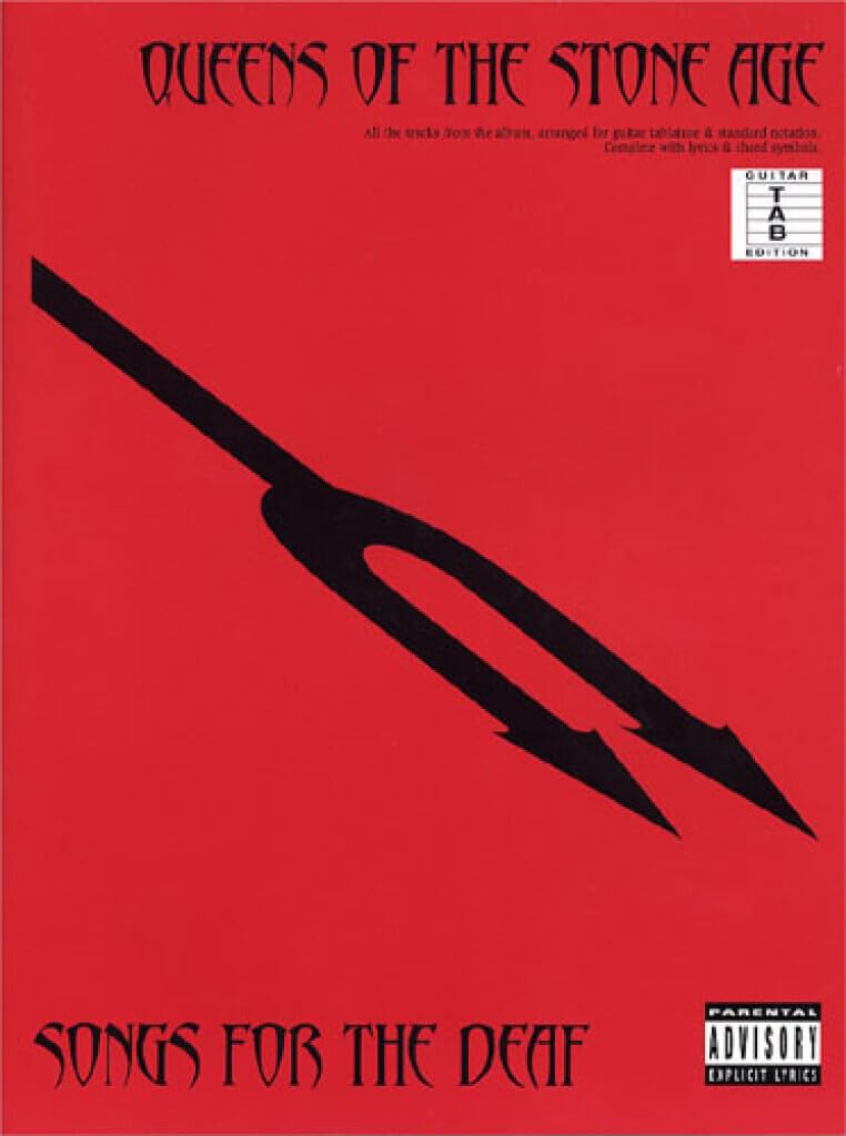 Queens of the Stone Age - Songs for the Deaf | Guitar Tab Sheet Music Songbook Intermediate Level for Players | Complete Guitar Tablature with ... for the Deaf Tabs (E) (Guitar tab edition)