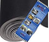 Black Auto Headliner for Jeep Cherokee 3/16" Foam Backing Fabric Material 120" X 60"