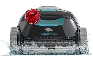 Dolphin (2025 Model) Liberty 300 Cordless Automatic Robotic Pool Vacuum Cleaner, Magnetic Charging, Click-Up for Easy Removal, Ideal for In-Ground Pools up to 33 FT in Length