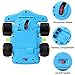 SGILE RC Cartoon Race Car, Remote Control Cartoon Car for Toddlers Baby Kids Child with Music Radio, Kids Birthday Gift Present, Blue