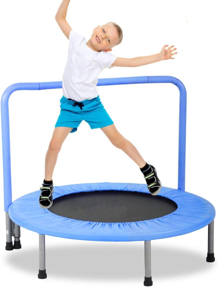 Small exercise trampoline with handle Clearance
