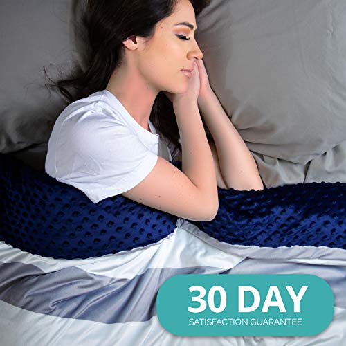 Kip & Nod Premium Removable Duvet Cover for Weighted Blanket 48 x 72