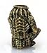 Bead Bronze Paracord Leather Lanyard Beads Hand-CAST Metal (Predator)