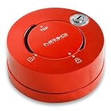 NRG SRK-101RD Anti-Theft Car Steering Wheel Quick Lock Kit - Red