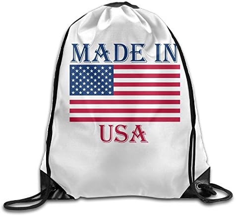 Made In USA Cool Drawstring Travel Sports Backpack