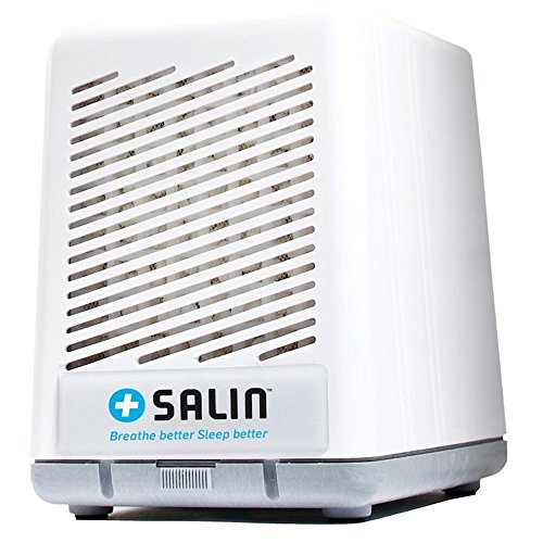 Salin Natural Salt Therapy Air Filter and Purifier (Mini) - Helps with Snoring, Asthma, Allergies, and More