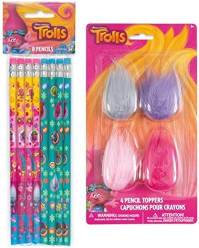 troll pencil toppers