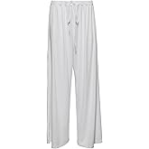 BUMPSUIT Comfy Maternity Cloud Pants - Casual Dressy Wide Leg Bottoms, Buttery Soft Brushed Cotton Pants | Plus Size Pants
