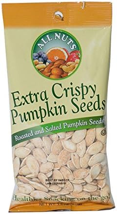 All Nuts 1 Pack Extra Crispy Pumpkin Seeds Roasted Salted 3.5oz Bag