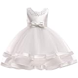COMISARA 6M-9T Kids Pageant Flower Girl Dress Little Girls Party Wedding Formal Dresses