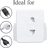 SOHAL Pack of 2 Shaver Toothbrush Adapter UK 2 Pin to 3 Pin Converter Plug view 3