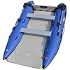 BRIS-11-ft-Inflatable-Catamaran-Inflatable-Boat-Inflatable-Dinghy-Mini-Cat-Boat-Blue