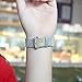 MIFFO Apple Watch Band Leather iWatch Strap Extreme Deluxe Shiny Bling Glitter Leather Bracelet Wristband for Apple Watch Series 1, Series 2, Series 3 Sport Edition (Rainbow-38mm)