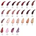 HUBEE 7 Colors Metallic Lip Gloss Waterproof Not Stick On Cup Liquid Lipstick Cosmetics