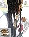 Masai Native Dreadlock Beads Cuffs Clips 3 Pc. Set 4cm (GOLD)