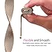 Shangpule Compatible Samsung Galaxy Watch (42mm) Bands, 20mm Milanese Loop Stainless Steel Metal Replacement Bracelet Strap Compatible Galaxy Watch SM-R810/SM-R815 /Gear Sport Smartwatch (Rose Gold)