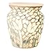Scentsationals Wax Melt Warmer, for Scented Wax Melts - Mosaic Collection Garden Delight - Fragrance Cubes and Tarts