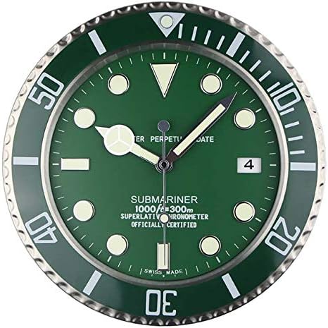 Zylbdnb Reloj De Pared De Metal Redondo Calidad De Diseno