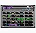 Magnetic Refrigerator Calendar Dry Erase Black Chalkboard Board Design | Monthly for Kitchen Fridge| Use w/ Wet Wipe Fluorescent or Neon Markers …
