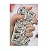 XDAYS® 3D Bling Shine Diamante Shaped Diamond Stones Crystal Hard Phone Case Cover For Smart Mobile Phones (Huawei Raven LTE H892L Phone, Diamond)