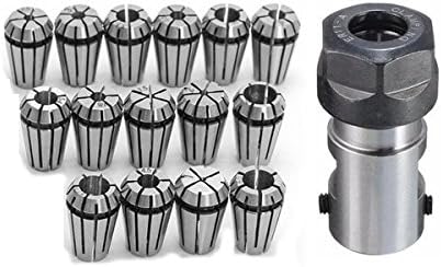 PREM PRODUCT 15pcs ER11 1-7mm Spring Chuck Collet with ER11A 5mm Extension Rod Holder for CNC Milling Lathe Tool excelsior mini lathe central machinery taig jet 1642 1220 vicmarc chuck wood chucks
