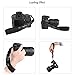 Zecti Neoprene Camera Wrist Strap with Quick Release and Safety Tether, Adjustable Camera Hand Strap for Camera DSLR Camcorder