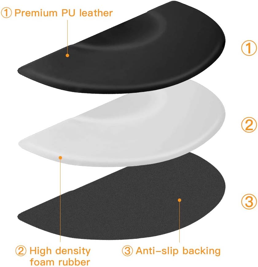 3 ft. x 5 ft. Salon Anti Fatigue Mat for Hair Stylist,Salon Barber Chair Barber Stations Floor Mat,Non Slip,Waterproof,High-Heel Proof,1/2 inch Thick: Kitchen & Dining