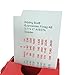 Jannersten Bid Buddy (Red) - Set of 4 Bridge Bidding Boxes with Cards + 200 Contract Bridge Score Sheets