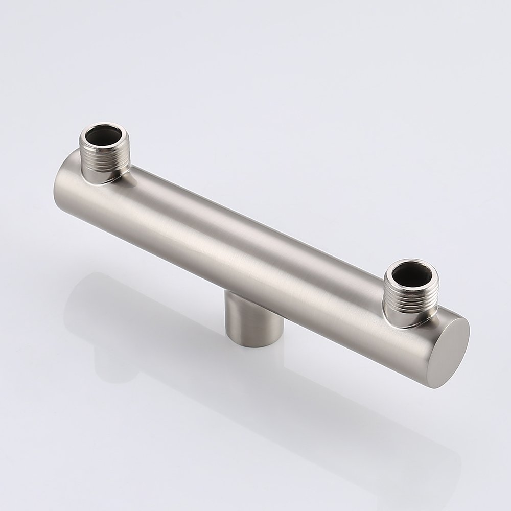 Shower Heads Plumbing & Fixtures KES ALL BRASS Shower Head Double