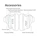 WIZO Active Noise Cancelling Bluetooth Headphones, HiFi Sound, Over-Ear, Wireless Headphones With Microphone-feature, and Lightweight Headset Design, Red&Black