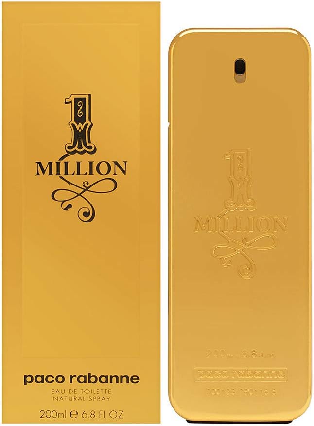 Paco Rabanne 1 Million Eau de Toilette for Men 200ml