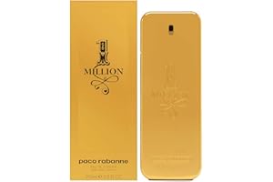 Paco Rabanne 1 Million Fragrance For Men - Fresh And Spicy Notes Of Amber, Leather Tangerine Adds A Touch Irresistible Seduction Ideal With Rebellious Charm Edt Spray 6.8 Oz