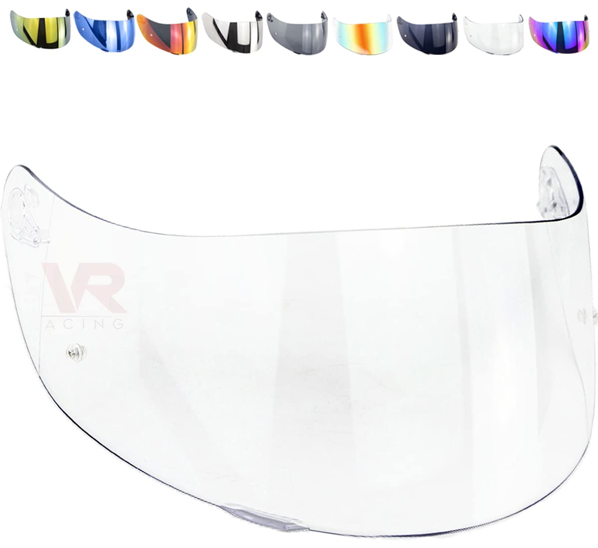 Agv Helmet Visor K1 K5 K5s K3 sv S4-sv Horizon Skyline Stealth-Sv Helmets Visors Iridium Rainbow Gold Blue Mirror Clear Aftermarket Not Original (Clear Trasparent)