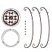 AISHN Classic Tall Plant Stand Art Flower Pot Holder Rack Planter Supports Garden & Home Decorative Pots Containers Stand