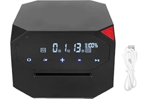 Ymiko Automatic Card Dealer Machine, Self Cleaning Adaptive Sensors 180 360 Rotating Anti Cheating Card Distributor with Ultr