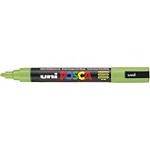UNI-BALL POSCA MARKER PEN PC-5M - APPLE GREEN - Single Pen