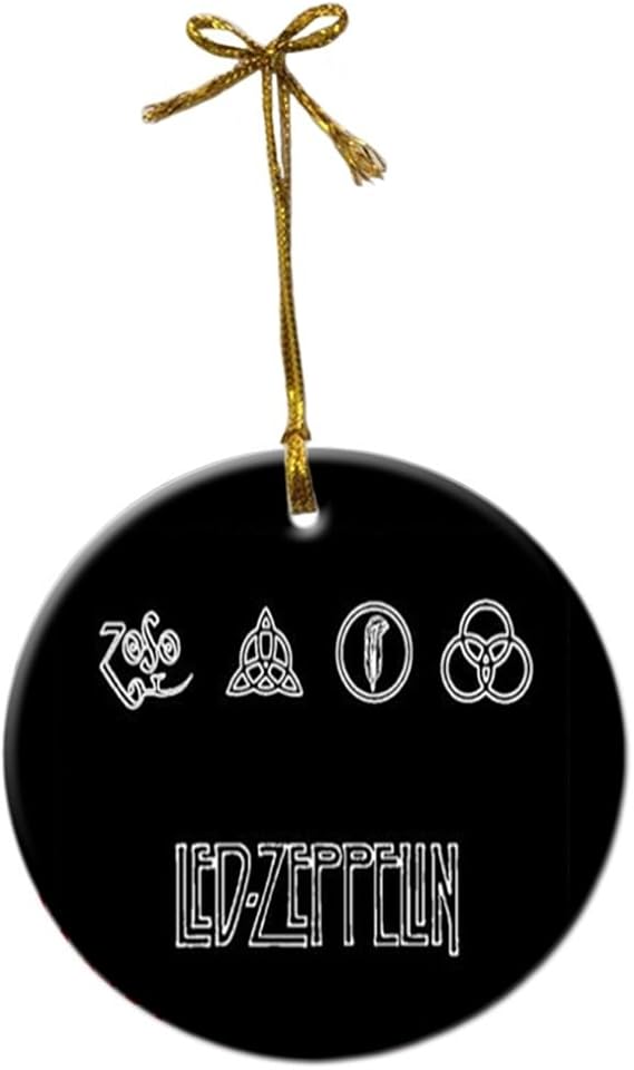 Led Zeppelin Christmas Ornament 