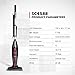 Dibea Stick Vacuum Cleaner 2 in 1 Corded Lightweight Upright and Handheld Vacuum, 15Kpa Strong Suction Multi-Layer HEPA Filter, 1L Dust Bin, 5 Height Adjustment for Carpet Hard Floor Pet Hair Dust 