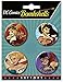 ATA-BOY 84095BT4 DC Comics - Bombshells Button-Pin (4-Pack)
