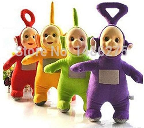 2019 Teletubbies Laa Po Tinky Dipsy Plush Toy Doll Set 4pc/lot Children Gifts WJ233 4pcs 25cm