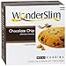 WonderSlim High Protein Diet Cookie - Chocolate Chip (7 Servings/Box) - Trans Fat Free, Aspartame Free